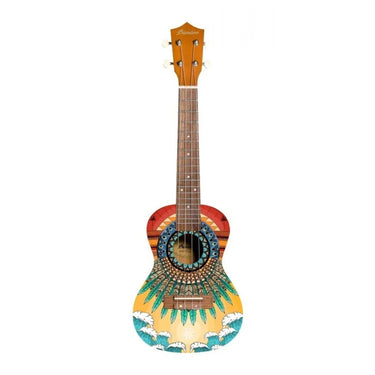 Ukulele Concierto Bamboo Bu-23 Sunshine Ukelele Con Funda
